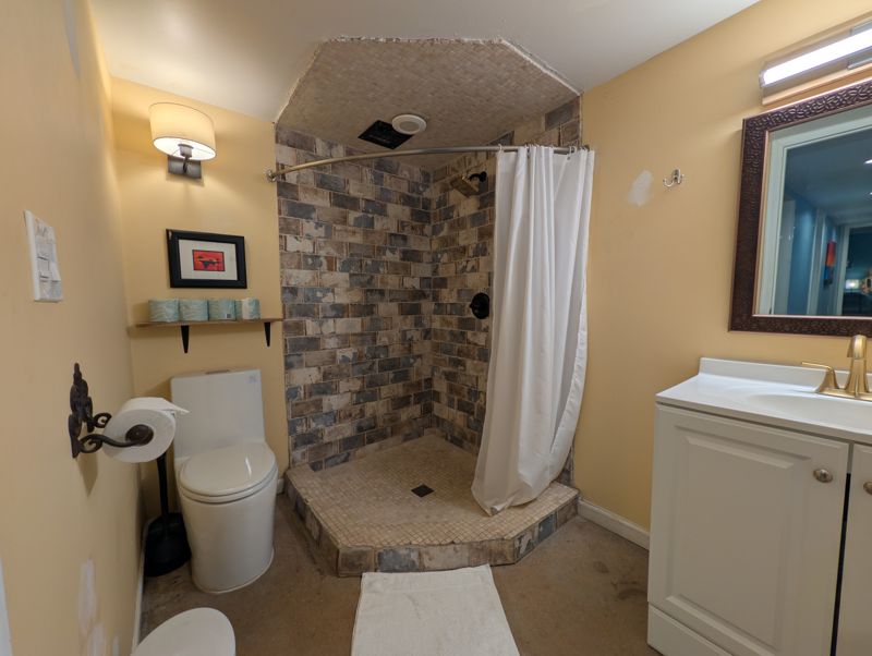 Bathroom and shower
